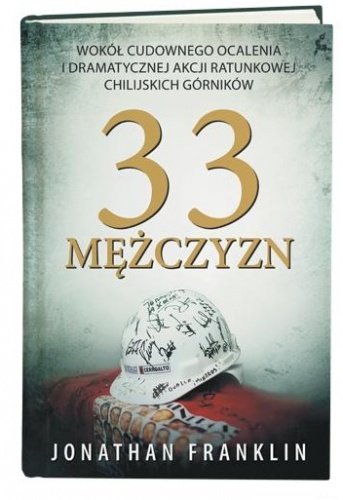 Okładka: Jonathan Franklin - 33 mężczyzn