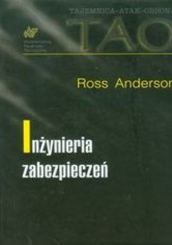 Okładka: Ross Anderson - Inżynieria zabezpieczeń