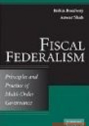 Okładka: R. Boadway - Fiscal Federalism