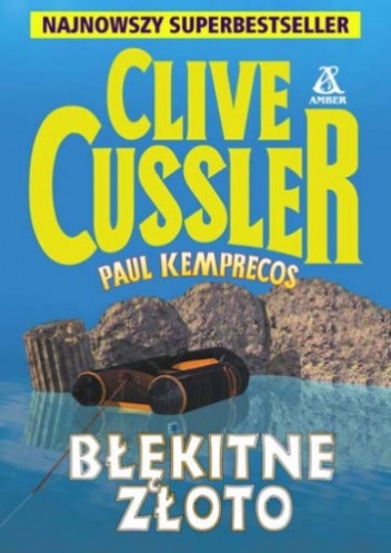 Okładka: Clive Cussler - Błękitne Złoto