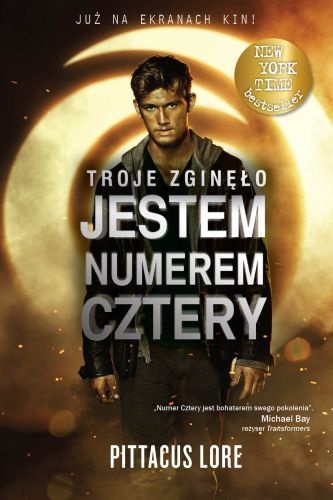 Okładka: Pittacus Lore - Jestem Numerem Cztery