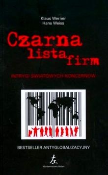 Okładka: Klaus Werner - Czarna lista firm