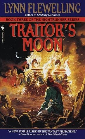 Okładka: Lynn Flewelling - Traitor's Moon