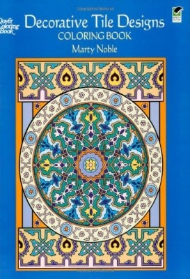 Okładka: Marty Noble - Decorative Tile Designs Coloring Book