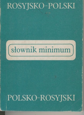 Józef Chlabicz - Słownik minimum rosyjsko-polski, polsko-rosyjski