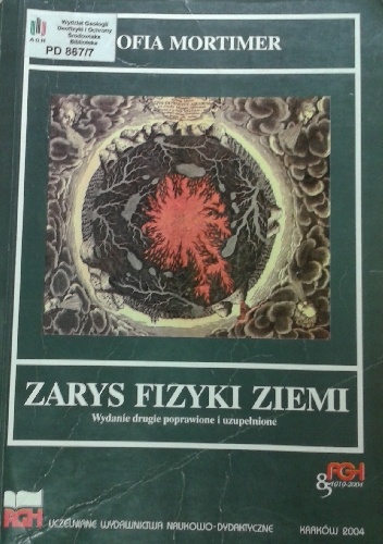 Okładka: Zofia Mortimer - Zarys fizyki Ziemi