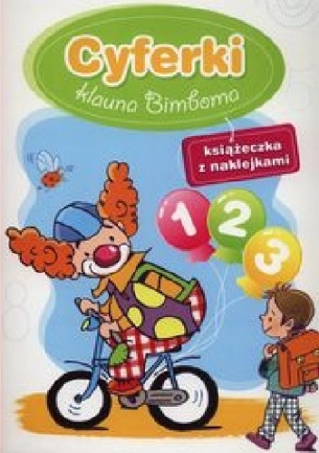 Okładka: Anna Wiśniewska - Cyferki klauna Bimboma