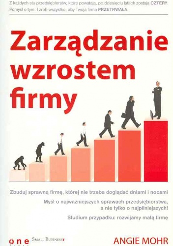 Okładka: Angie Mohr - zarządzanie wzrostem firmy
