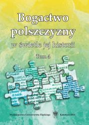 Okładka: Joanna Przyklenk - Bogactwo polszczyzny w świetle jej historii. Tom 4