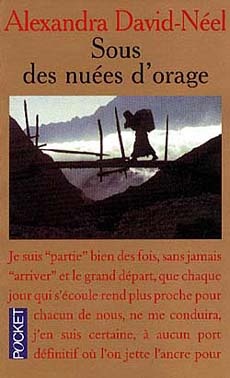 Okładka: Alexandra David-Néel - Sous des nuées d'orage