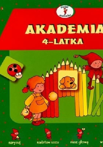 Okładka: Elżbieta Lekan - Akademia 4-latka