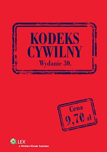 Okładka:  praca zbiorowa - Kodeks cywilny. Wydanie 30.