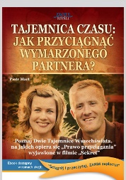 Okładka: Piotr Mart - Tajemnica czasu. Jak przyciągnąć wymarzonego partnera?