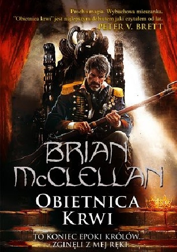 Okładka: Brian McClellan - Obietnica krwi