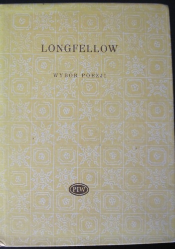 Okładka: Henry Wadsworth Longfellow - Wybór poezji