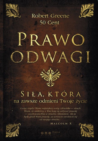 Okładka: Robert Greene - Prawo odwagi. Siła, która na zawsze odmieni Twoje życie