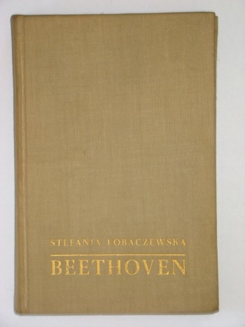 Okładka: Stefania Łobaczewska - Beethoven