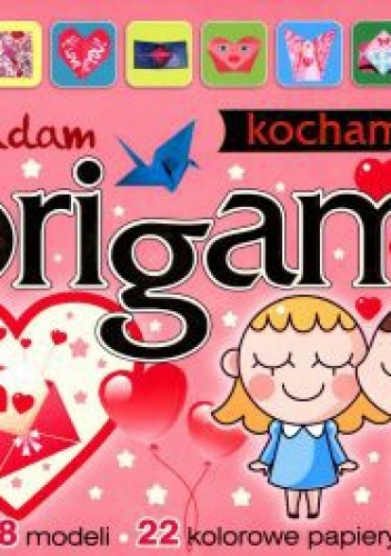 Okładka:  - Składam origami. Kocham Cię