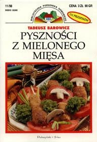 Okładka: Tadeusz Barowicz - Pyszności z mielonego mięsa