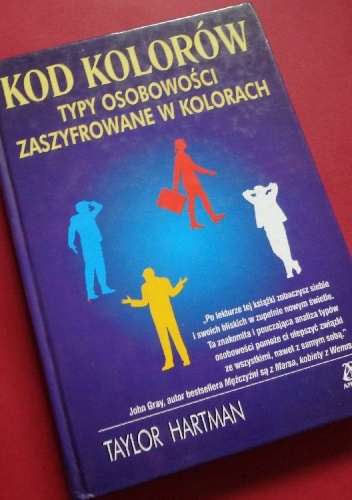 Okładka:  - Kod kolorów typy osobowości zakodowane w kolorach