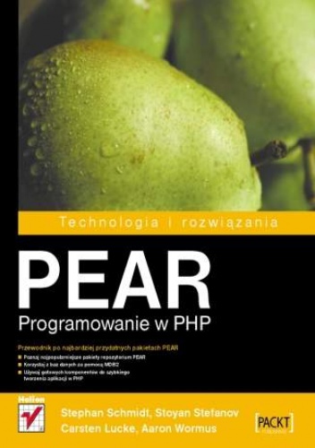 Okładka: Stoyan Stefanov - PEAR. Programowanie w PHP