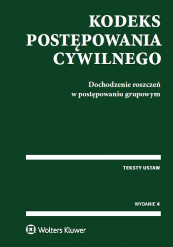 Okładka:  praca zbiorowa - Kodeks postępowania cywilnego