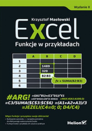 Okładka: Krzysztof Masłowski - Excel. Funkcje w przykładach. Wydanie II
