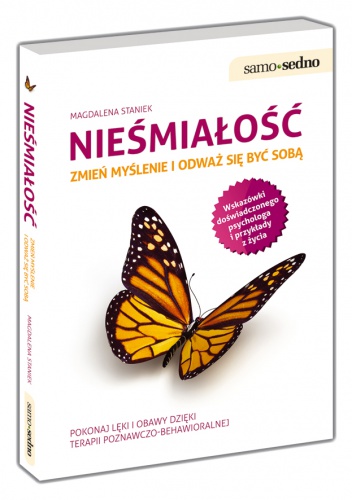 Okładka: Magdalena Staniek - Nieśmiałość. Zmień myślenie i odważ się być sobą