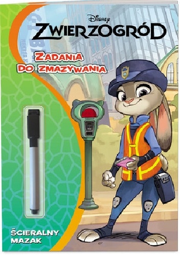 Okładka: Walt Disney - Zwierzogród. Zadania do zmazywania