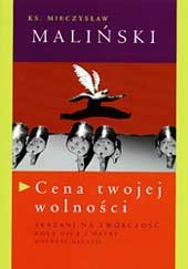 Okładka: Mieczysław Maliński - Cena twojej wolności