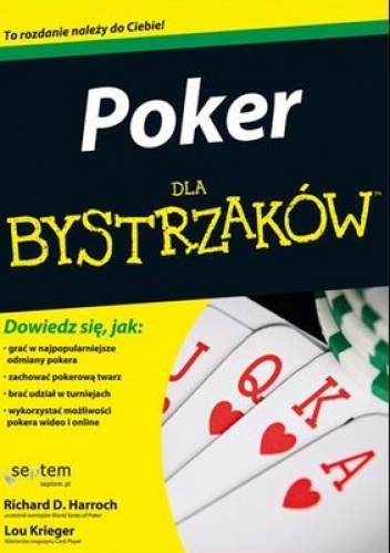 Okładka: Lou Krieger - Poker dla bystrzaków