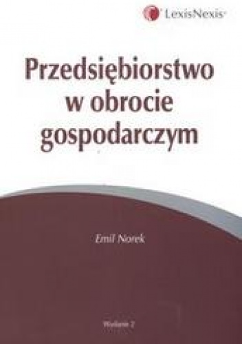 Okładka: Emil Norek - Przedsiębiorstwo w obrocie gospodarczym