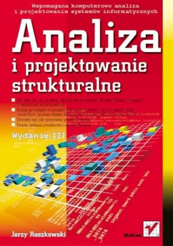 Okładka: Jerzy Roszkowski - Analiza i projektowanie strukturalne. Wydanie III