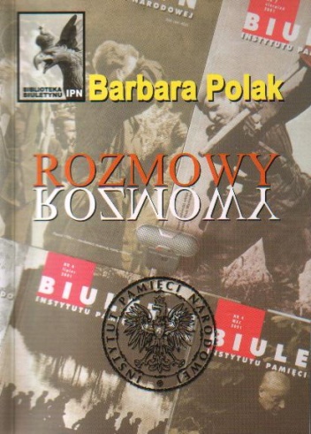 Okładka: Barbara Polak (pracownik IPN) - Rozmowy