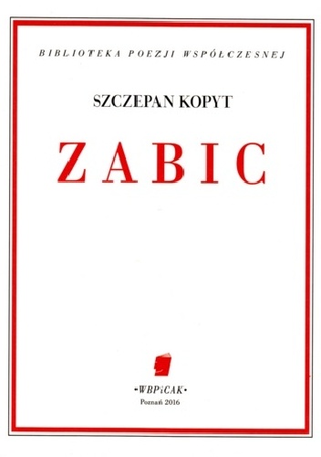 Okładka: Szczepan Kopyt - ZABIC