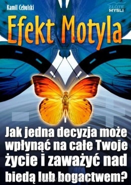 Okładka: Kamil Cebulski - Efekt Motyla