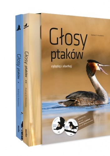 Okładka: Andrzej G. Kruszewicz - Głosy ptaków tom I i II + 2CD