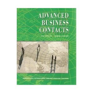 Okładka: Nick Brieger - Advanced business contacts