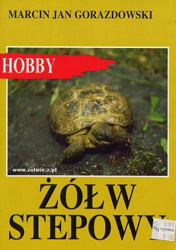 Okładka: Marcin Jan Gorazdowski - Żółw stepowy