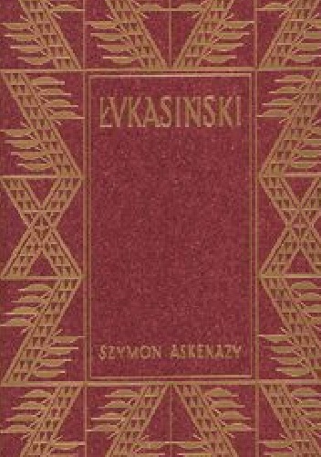 Okładka: Szymon Askenazy - Łukasiński