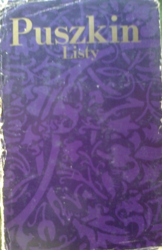 Okładka: Aleksander Puszkin - Listy