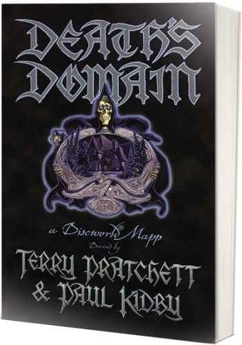 Okładka: Terry Pratchett - Death's Domain: A Discworld Mapp