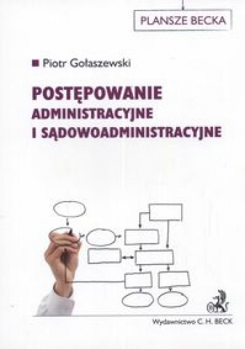 Okładka: Piotr Gołaszewski - Postępowanie administracyjne i sądowoadministracyjne