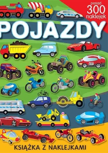 Okładka: Klaudia May - Pojazdy. Książka z naklejkami