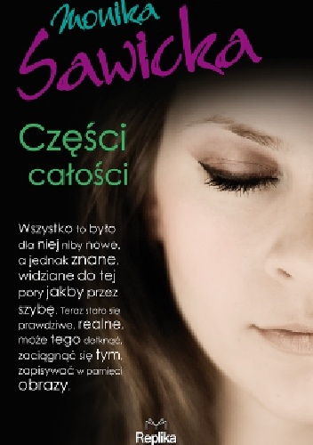 Okładka: Monika Sawicka - Części całości