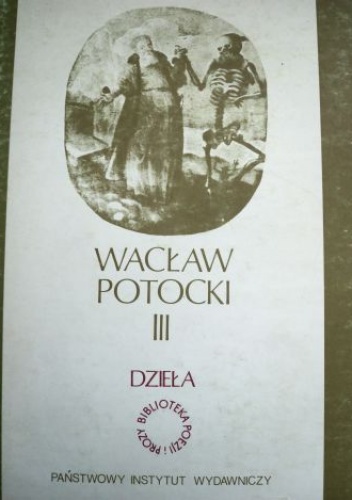 Okładka: Wacław Potocki - Dzieła t. III