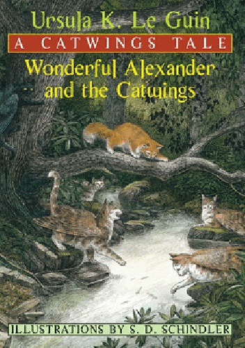 Okładka: Ursula K. Le Guin - Wonderful Alexander and the Catwings: A Catwings Tale