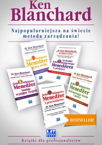 Okładka: Ken Blanchard - Najpopularniejsza na świecie metoda zarządzania (komplet)