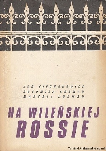 Okładka: Jan Ciechanowicz - Na wileńskiej Rossie
