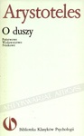 Okładka:  Arystoteles - O duszy